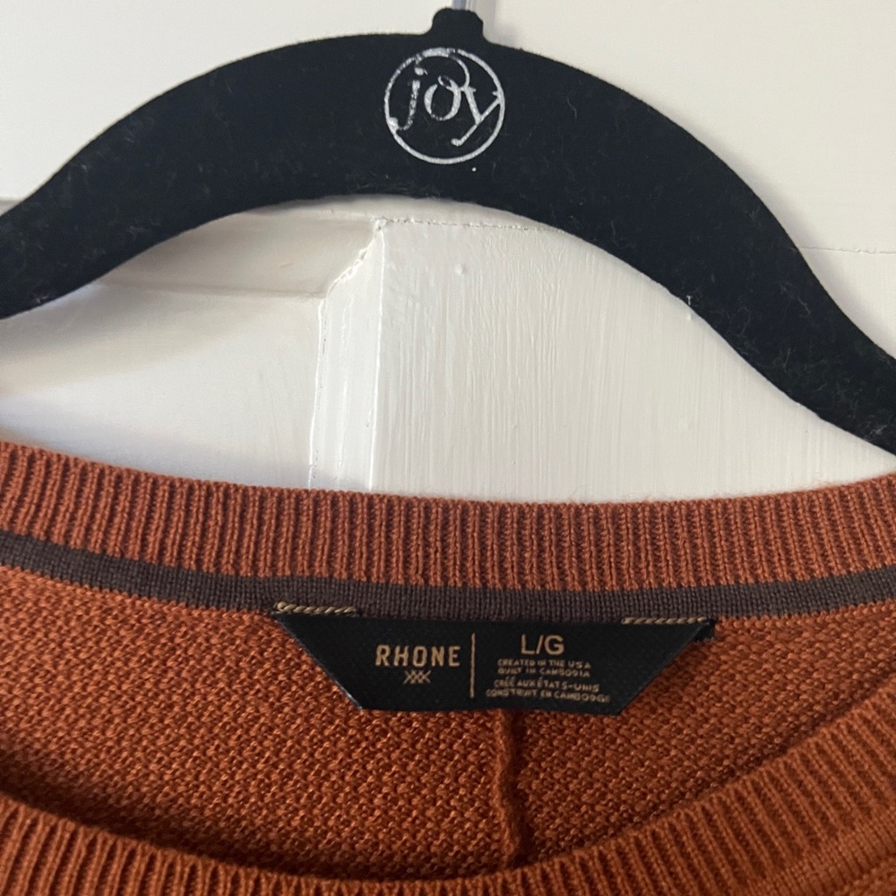 RHONE Resolve Pique Sweater - Picture 2 of 3